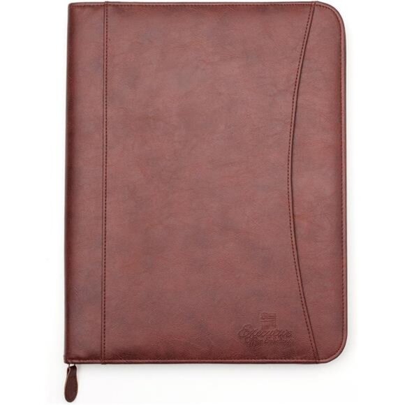 Professional Business Padfolio Portfolio Briefcase Style Organizer Folder - Picture 1 of 8